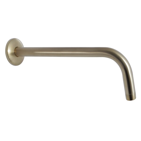Claremont 12" Shower Arm, Brushed Brass